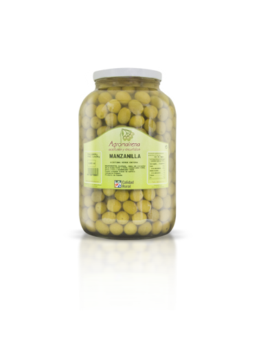 GALON MANZANILLA SABOR SALMUERA 2.4KG AGROMAIRENA