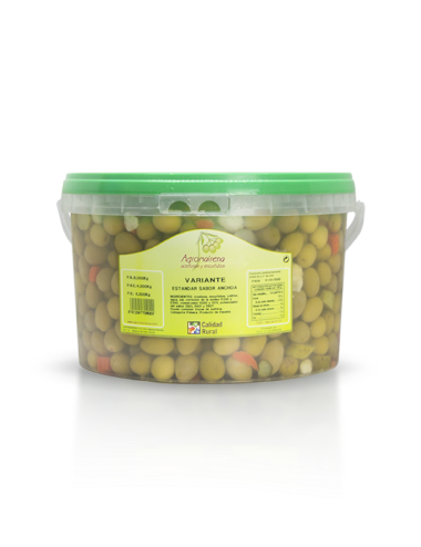 CUBO 5KG H VARIANTE ESTANDAR  SABOR ANCHOA AGROMAIRENA