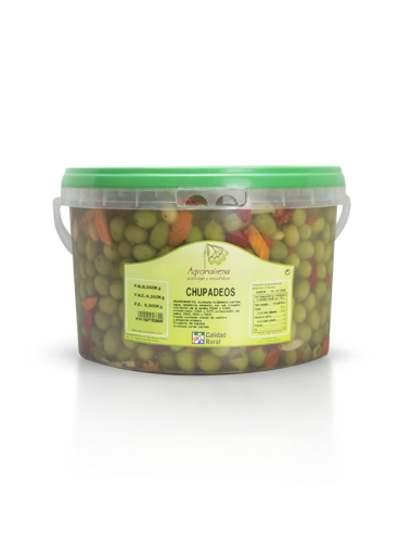 CUBO 5KG H ACEITUNA CHUPADEOS AGROMAIRENA